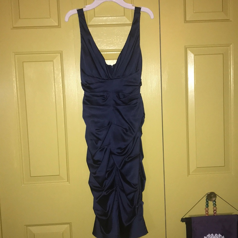 Blue formal dress